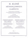 クラリネットのための総合教則本・Vol.1（イアサント・クローゼ） (クラリネット）【Méthode Complète de Clarinette Volume 1】