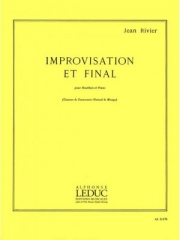 即興曲と終曲（ジャン・リヴィエ） (オーボエ+ピアノ）【Improvisation Et Final】
