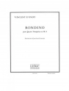 ロンディーノ（ヴァンサン・ダンディ）  (トランペット四重奏)【Rondino】