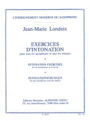 イントネーションの練習（ジャン＝マリー・ロンデックス）（テナーサックス）【Exercices D'Intonation】
