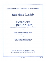 イントネーションの練習（ジャン＝マリー・ロンデックス）（テナーサックス）【Exercices D'Intonation】
