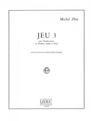 Jeu 3（Michel Zbar） (バストロンボーン+ピアノ）