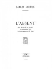 L'absent（ロベール・クレリス） (ホルン+ピアノ）
