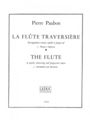 フルート教本・Vol.3（ピエール・ポーボン） (フルート）【La Flûte traversiere Vol.3】