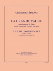 強風（ギヨーム・メディオニ）  (フルート四重奏)【La Grande Vague】