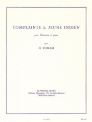 若いインディアンの哀歌（アンリ・トマジ）（クラリネット+ピアノ）【Complainte Du Jeune Indien】