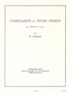 若いインディアンの哀歌（アンリ・トマジ）（クラリネット+ピアノ）【Complainte Du Jeune Indien】