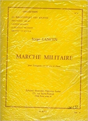 軍隊行進曲・Lm004 (セルジュ・ランセン)（トランペット+ピアノ）【Marche Militaire Lm004】