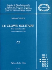クラウン・ソリティア（ミカエル・トンカ） (クラリネット+ピアノ）【Le Clown Solitaire】