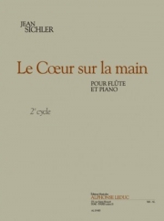 手の上の心臓 （Jean Sichler）（フルート+ピアノ）【Le coeur sur la main】