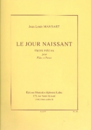 誕生日 （ジャン＝ルイ・マンサール）（フルート+ピアノ）【Le Jour Naissant】