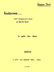 小さな白いろば「物語」より（ジャック・イベール）（アルトサックス+ピアノ）【Le Petit Ane blanc No.2 from 'Histoires'】