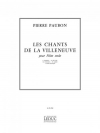 ヴィルヌーヴの歌（ピエール・ポーボン） (フルート）【Les Chants de la Villeneuve】