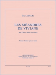 Les Meandres De Viviane（エリック・ルドゥイユ） (フルート+ピアノ）