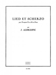 リートとスケルツォ（Jacques Albrespic）（トランペット+ピアノ）【Lied Et Scherzo】