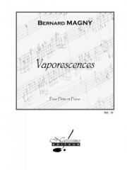 Vaporescences（バーナード・マニー） (フルート+ピアノ）【Vaporescences】