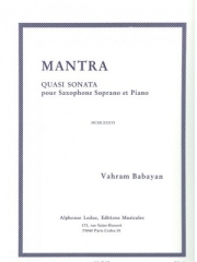 マントラ（ヴァーラム・ババヤン）（ソプラノサックス+ピアノ）【Mantra】