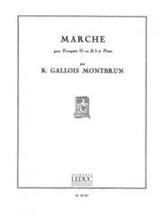 マルシェ (レイモン・ガロワ＝モンブラン)（トランペット+ピアノ）【Marche】