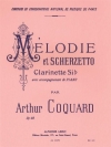 メロディと小スケルツォ・Op.68（アルテュール・コカール） (クラリネット+ピアノ）【Melodie Et Scherzetto Op.68】