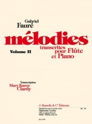 メロディー・Vol.2（ガブリエル・フォーレ） (フルート+ピアノ）【Mélodies Vol.2】
