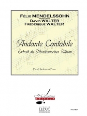 アンダンテ・カンタービレ（フェリックス・メンデルスゾーン） (クラリネット+ピアノ）【Andante Cantabile】