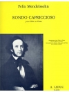 ロンド・カプリッチョーソ（フェリックス・メンデルスゾーン） (フルート+ピアノ）【Rondo Capriccioso】
