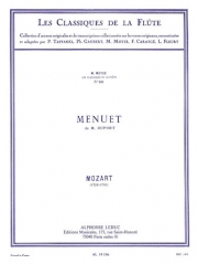 デュポールのメヌエット （モーツァルト） (フルート+ピアノ）【Menuet De M. Duport】