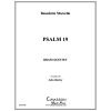 Psalm 19 (ベネデット・マルチェッロ) (金管五重奏)【Psalm 19】