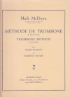 トロンボーン教則本・Vol.2（マクダン・ハロルド）【Methode de Trombone Vol.2】