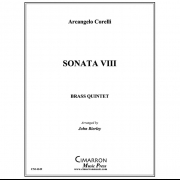 ソナタ・第８番 (コレッリ) (金管五重奏)【Sonata VIII】