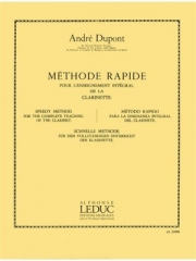 Methode Rapide Pour L'Enseignement (アンドレ・デュポン)（クラリネット）