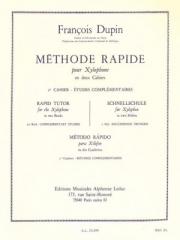 Methode Rapide Pour Xylophone Vol.2（フランソワ・デュパン）（シロフォン）