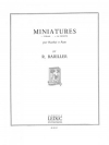 小品（ロベール・バリエ） (オーボエ+ピアノ）【Miniatures】