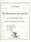 モデラート「6つの無言歌」より（リュシアン・ニヴェール） (クラリネット+ピアノ）【6 Romances sans Paroles No.4 - Moderato】