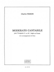 モデラート・カンタービレ（チャールズ・フリソン） (コルネット+ピアノ）【 Moderato Cantabile】