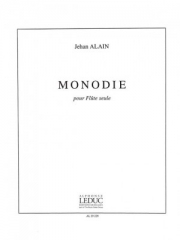 モノディ（ジュアン・アラン） (フルート）【Monodie】