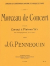 演奏会用小品（ジャン・グスタフ・ペヌカン） (トランペット+ピアノ）【Morceau de Concert】