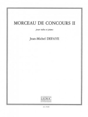 演奏会用小品・2（ジャン＝ミシェル・ドフェイ）（テューバ+ピアノ）【Morceau de Concours 2】
