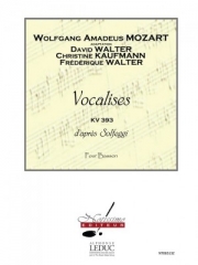 Vocalises D'Apres Solfeggi（モーツァルト） (クラリネット）