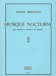 ノクターン・Op.87（マルセル・ミアロヴィチ） (クラリネット+ピアノ）【Musique Nocturne Op.87】