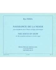 Naissance De La Neige（野田 燎） (アルトサックス+ピアノ）