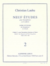 9つの練習曲・Vol.2（クリスチャン・ローバ） (テナーサックス）【Neuf Etudes・Vol.2】