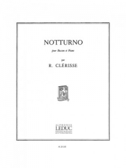 ノットルノ（ロベール・クレリス）（バスーン+ピアノ）【Notturno】