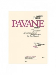 パヴァーヌ・Op.50（ガブリエル・フォーレ）（サックス四重奏）【Pavane Op.50】