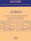 アンナ・マグダレーナ・バッハの為の音楽帳 （バッハ）（打楽器三重奏）【Petit Livre d'Anna Magdalena Bach】