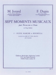 7つの楽興の時・Vol.1（フランソワ・デュパン）【7 Moments musicaux Vol.1】