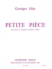 小さな小品・ト長調 (ジョルジュ・ユー) (ヴァイオリン+ピアノ）【Petite Pièce In G Major】
