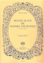 古代舞踊の小組曲（ティールマン・スザート） (ホルン+ピアノ）【Petite Suite De Danses Anciennes】