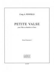 小さなワルツ（クレイグ・ペンフィールド） (フルート+ピアノ）【Petite Valse】