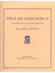 演奏会用小品・2 (ジャン＝ミシェル・ドフェイ)（トランペット+ピアノ）【Piece de Concours 2】